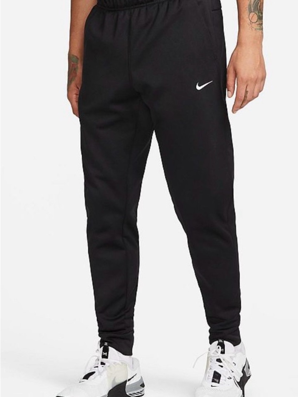 MEN's Nike THERMA-FIT TAPERED FITNESS SWEATPANTS Size 4XL NWT Black